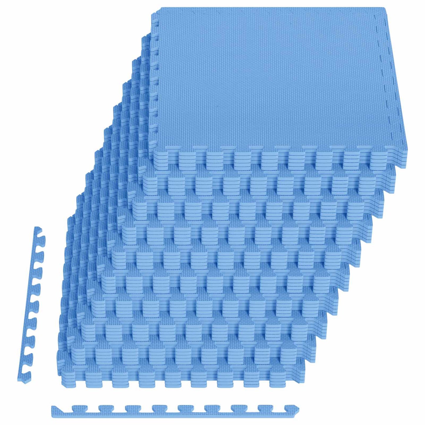 Floor Mats 40 pcs Blue 14.4 m² EVA Foam