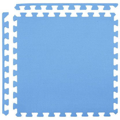 Floor Mats 50 pcs Blue 18 m² EVA Foam