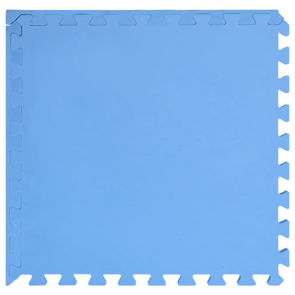 Floor Mats 12 pcs Blue 4.32 m² EVA Foam