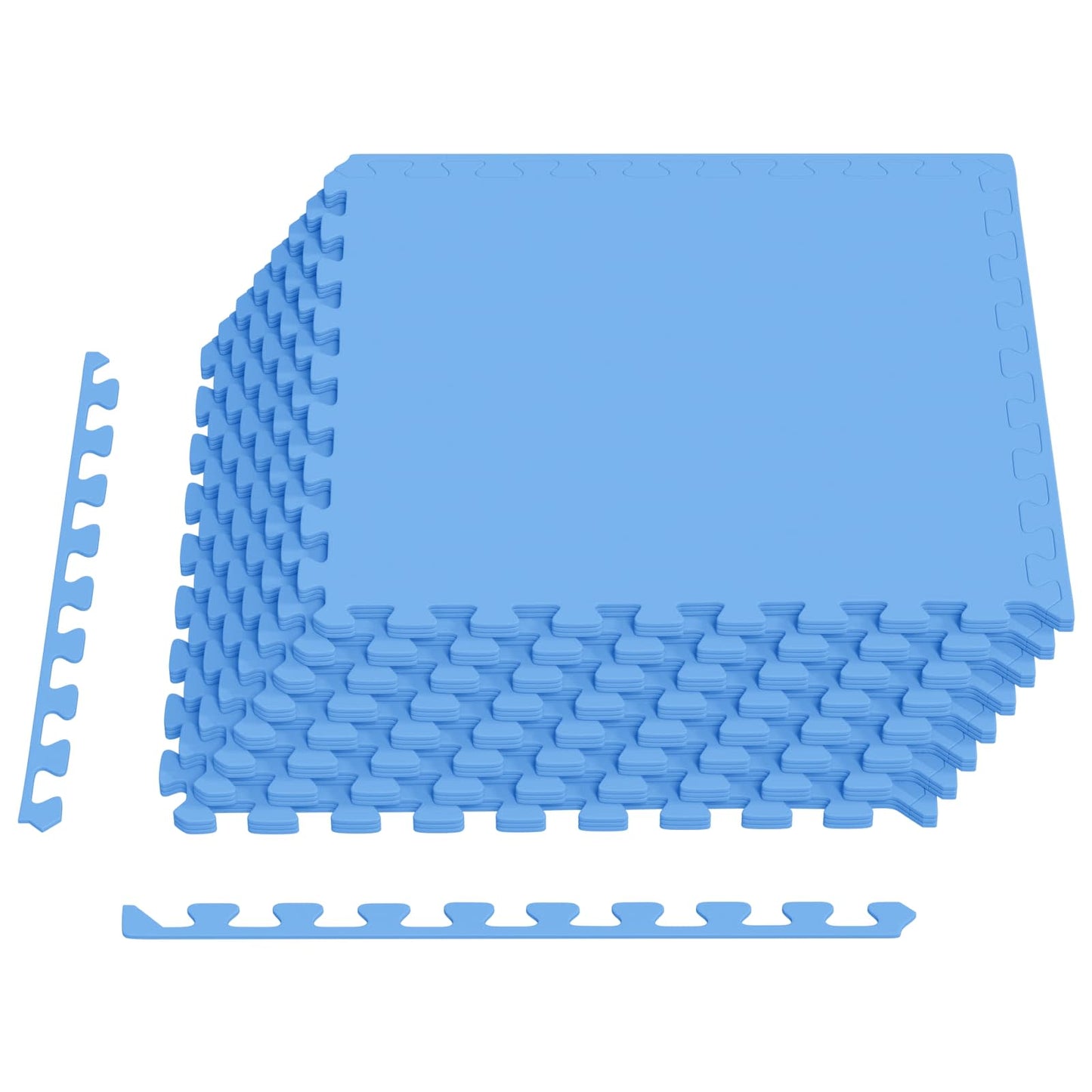 Floor Mats 24 pcs Blue 8.64 m² EVA Foam