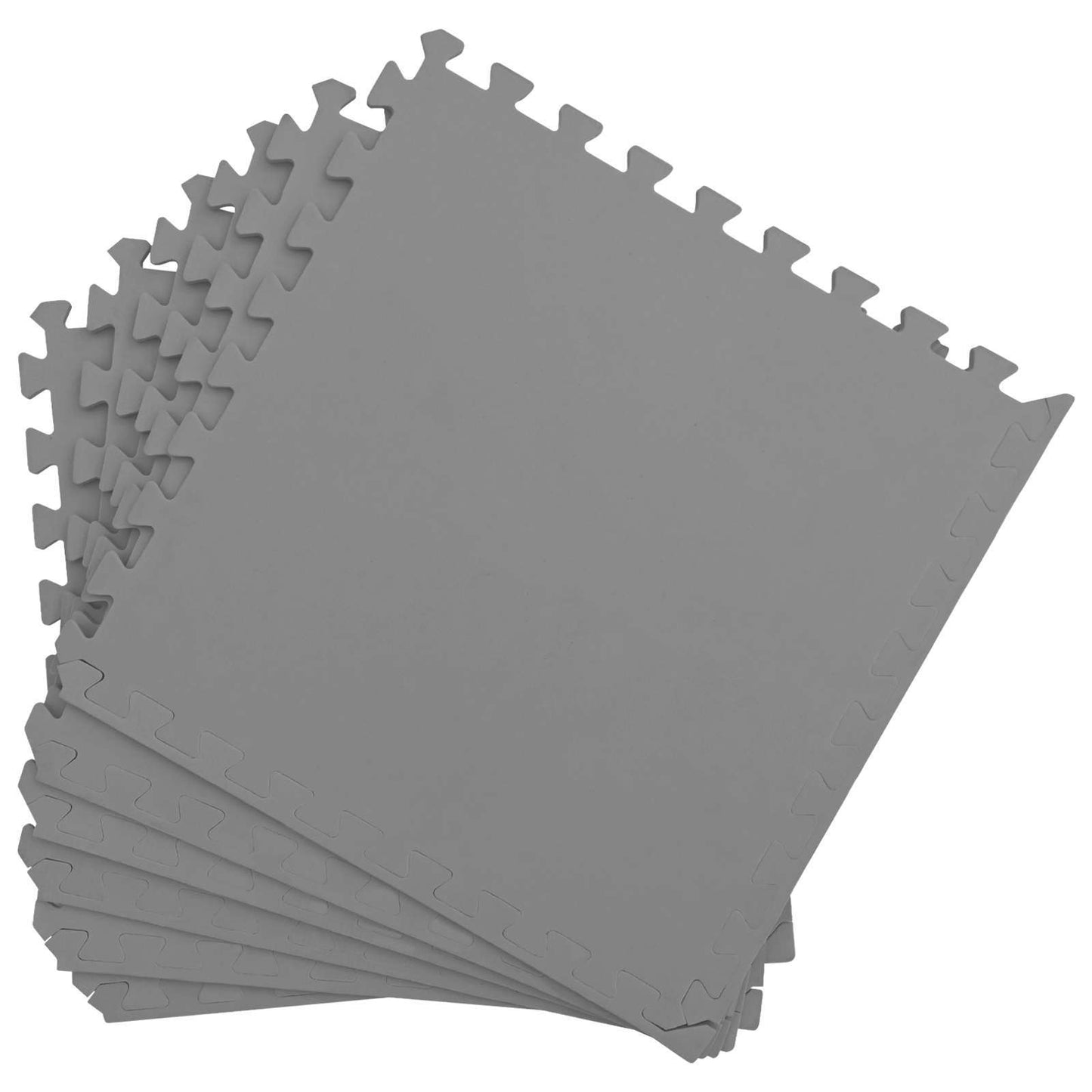 Floor Mats 40 pcs Grey 14.4 m² EVA Foam
