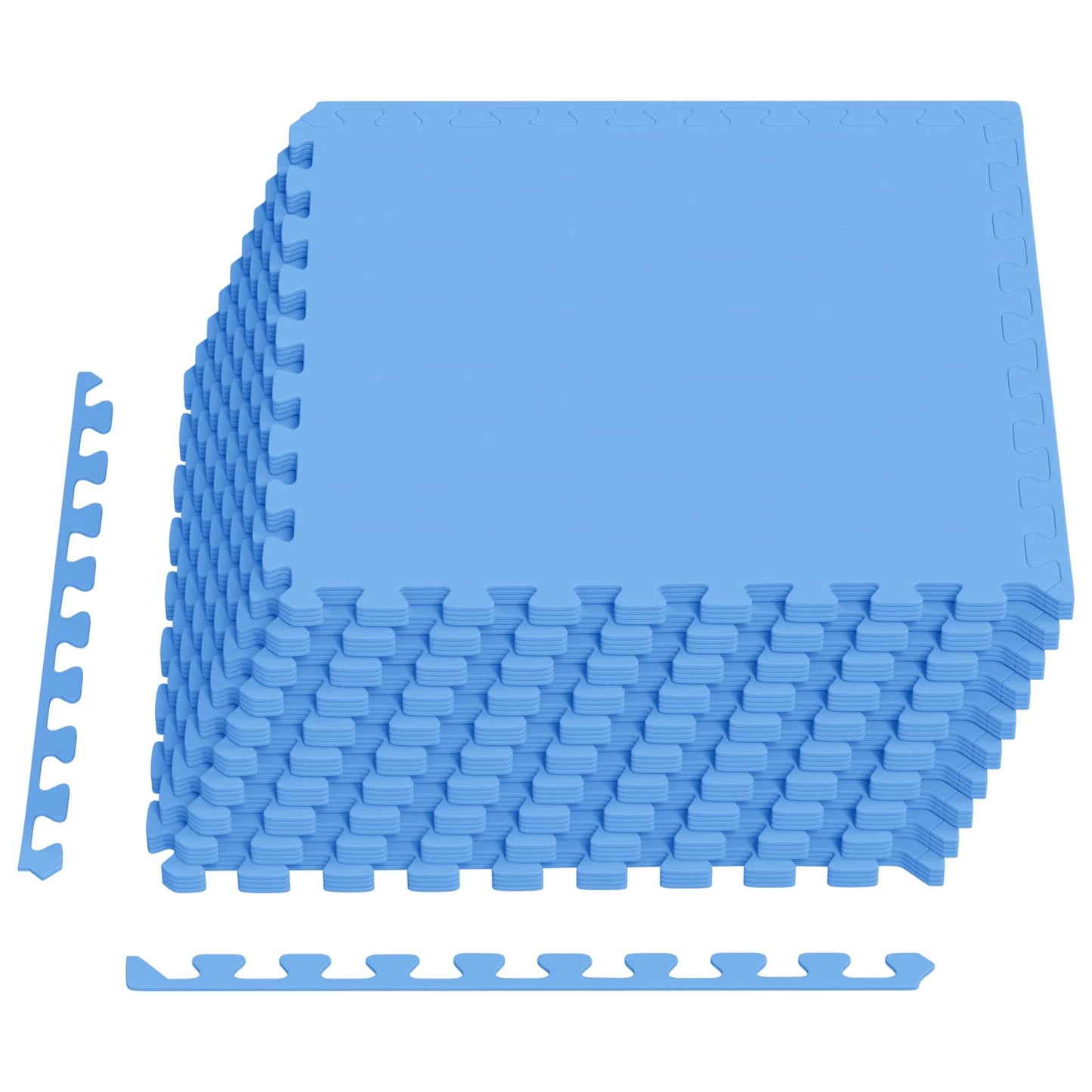 Floor Mats 40 pcs Blue 14.4 m² EVA Foam