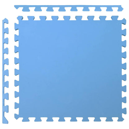 Floor Mats 40 pcs Blue 14.4 m² EVA Foam