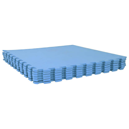 Floor Mats 50 pcs Blue 18 m² EVA Foam