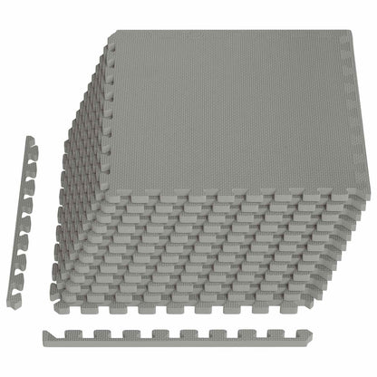 Floor Mats 12 pcs Grey 4.32 m² EVA Foam
