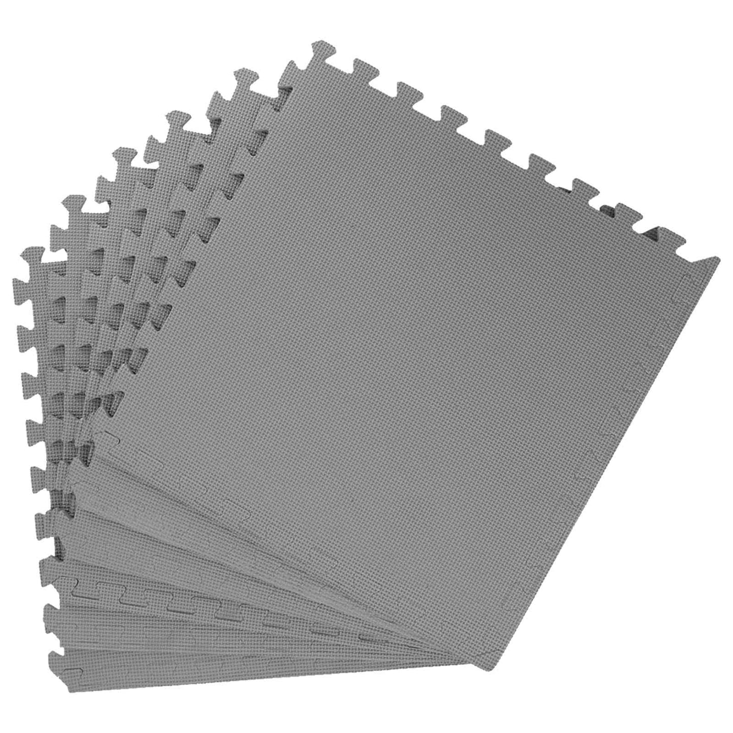 Floor Mats 12 pcs Grey 4.32 m² EVA Foam