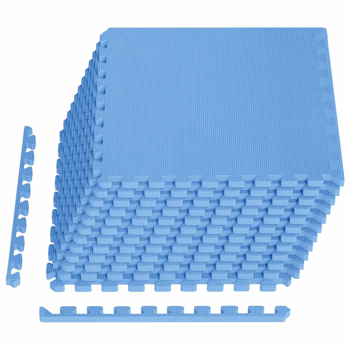 Floor Mats 12 pcs Blue 4.32 m² EVA Foam