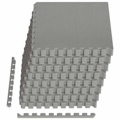 Floor Mats 24 pcs Grey 8.64 m² EVA Foam