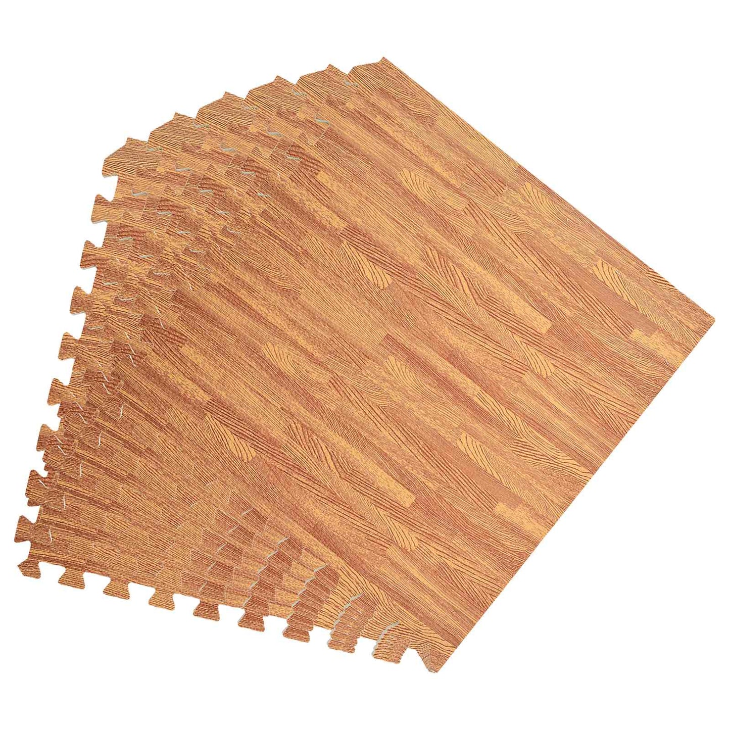 Floor Mats 24 pcs Wood 8.64 m² EVA Foam