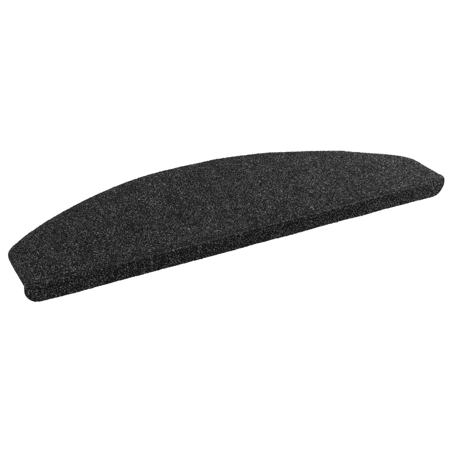 Self-adhesive Stair Mats 15 pcs Black 80 x 28 x 3.5 cm