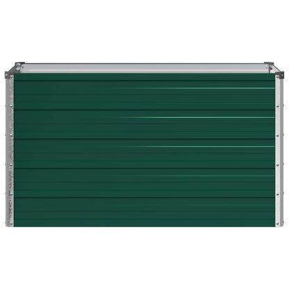 Raised Garden Bed Green 100 x 40 x 55 cm cold-rolled steeel