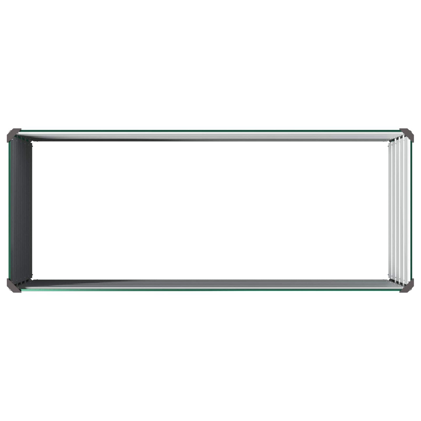 Raised Garden Bed Green 100 x 40 x 55 cm cold-rolled steeel