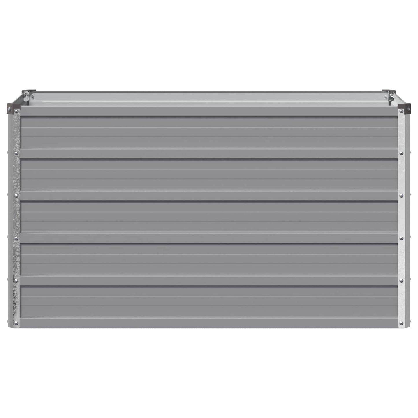Raised Garden Bed Grey 100 x 40 x 55 cm cold-rolled steel