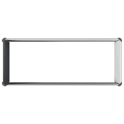 Raised Garden Bed Grey 100 x 40 x 55 cm cold-rolled steel