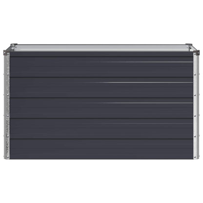 Raised Garden Bed Anthracite 100 x 40 x 55 cm cold-rolled steel
