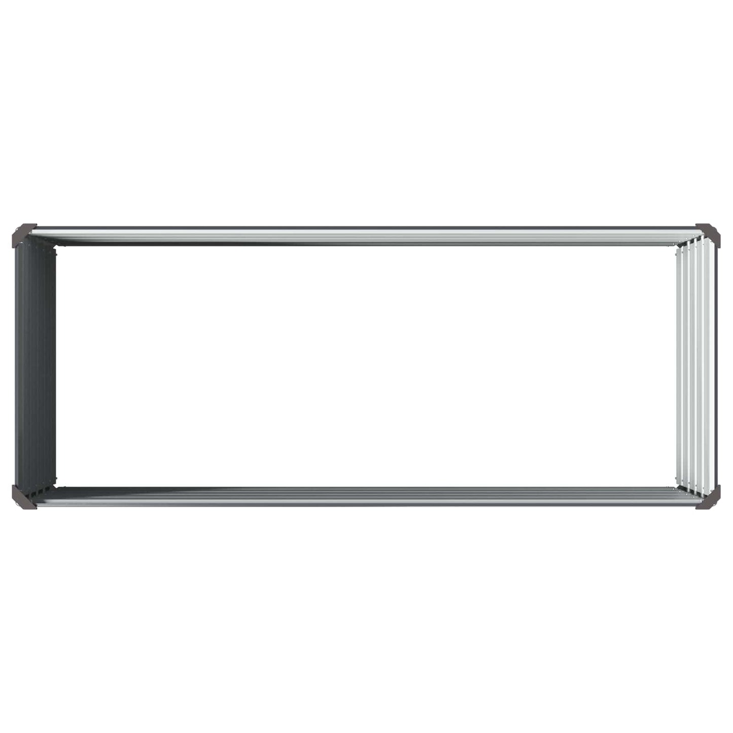 Raised Garden Bed Anthracite 100 x 40 x 55 cm cold-rolled steel
