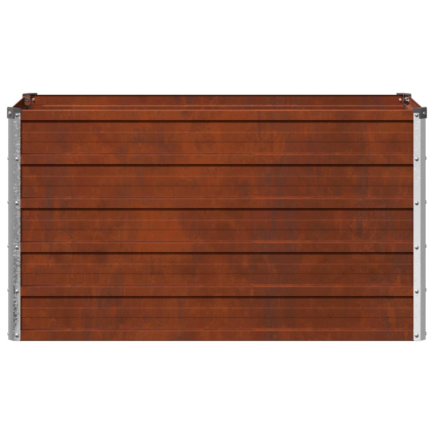 Raised Garden Bed Rusty 100 x 40 x 55 cm corton