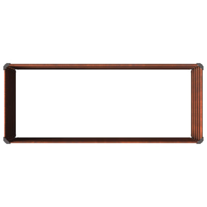 Raised Garden Bed Rusty 100 x 40 x 55 cm corton