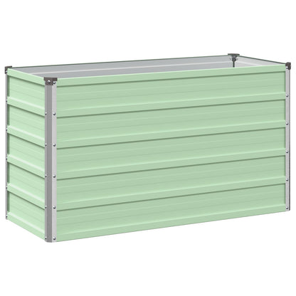 Raised Garden Bed Pastel Green 100 x 40 x 55 cm