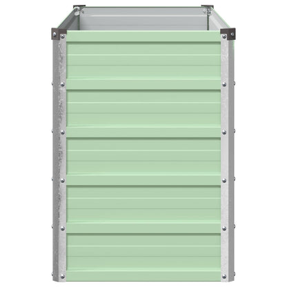 Raised Garden Bed Pastel Green 100 x 40 x 55 cm