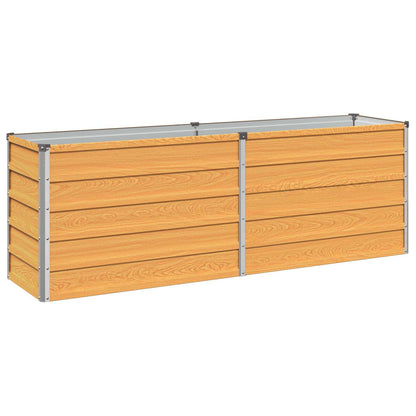 Raised Garden Bed Natural 160 x 40 x 55 cm cold-rolled steel