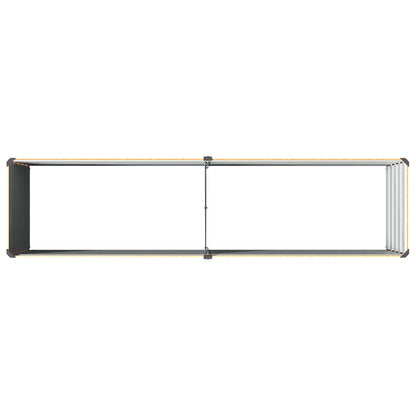 Raised Garden Bed Natural 160 x 40 x 55 cm cold-rolled steel