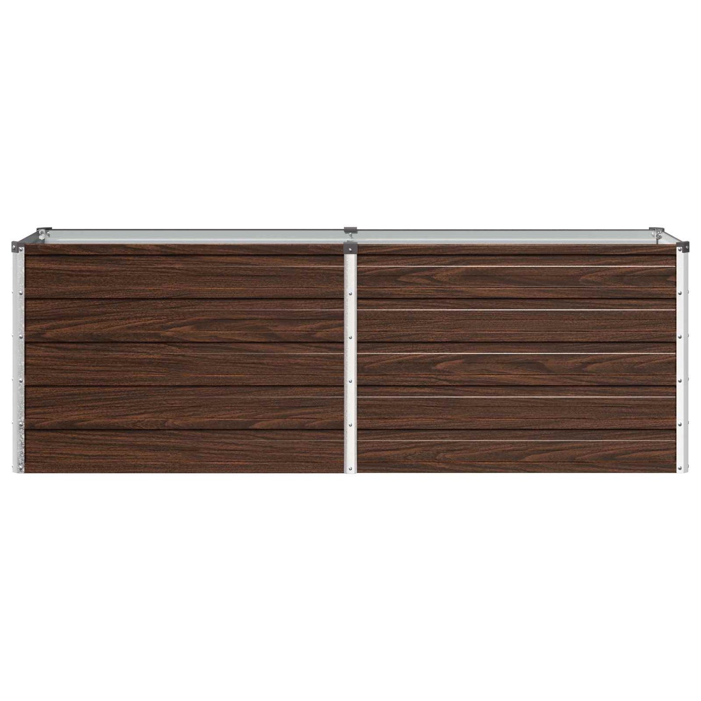 Raised Garden Bed Black 160 x 40 x 55 cm cold-rolled steel