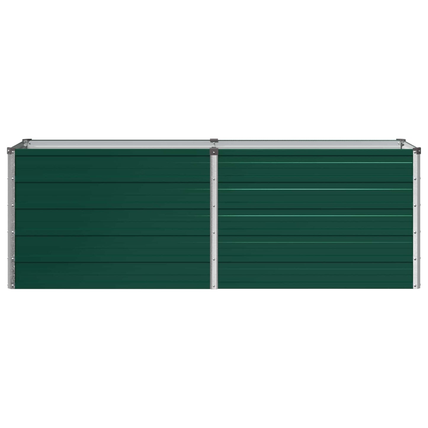 Raised Garden Bed Green 160 x 40 x 55 cm cold-rolled steeel