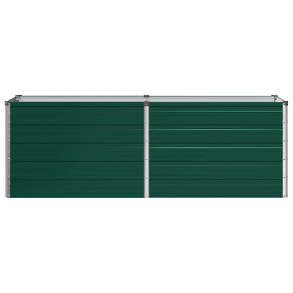 Raised Garden Bed Green 160 x 40 x 55 cm cold-rolled steeel