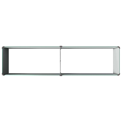 Raised Garden Bed Green 160 x 40 x 55 cm cold-rolled steeel