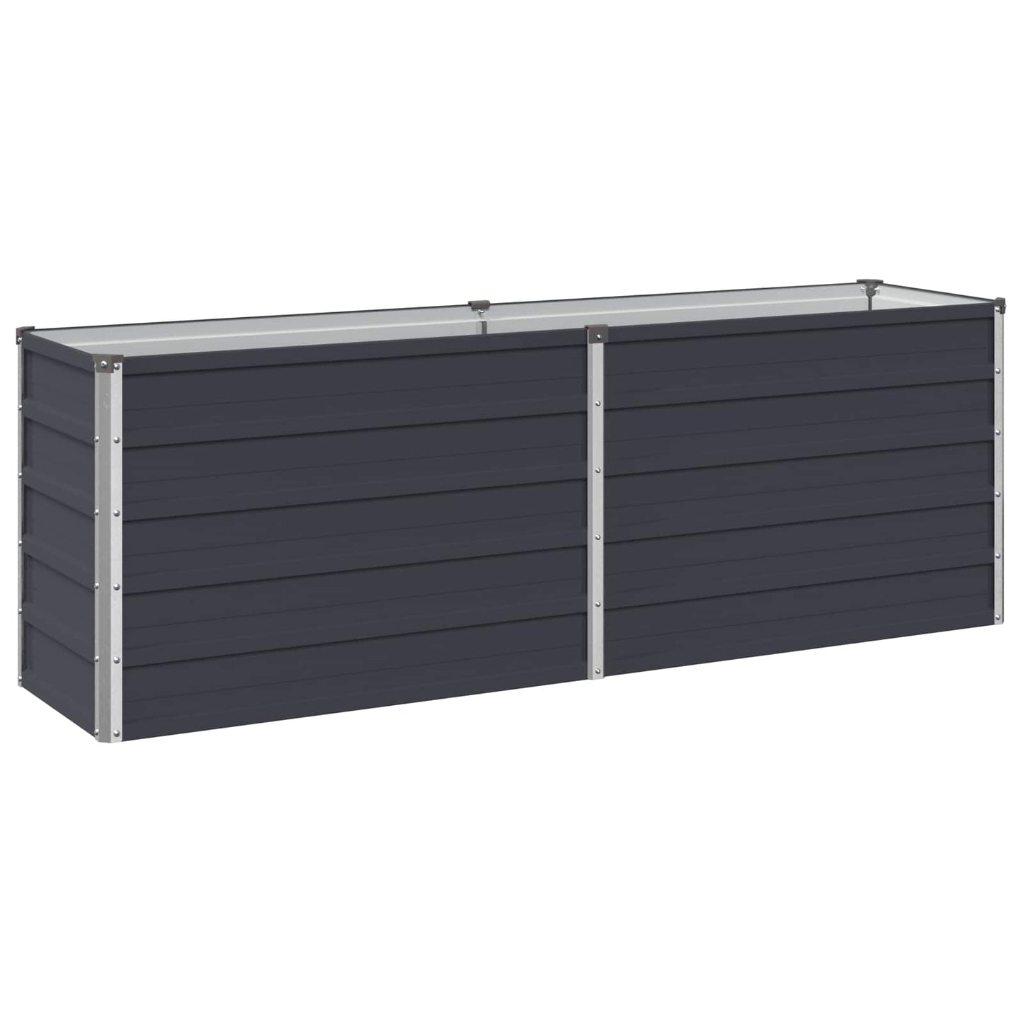 Raised Garden Bed Anthracite 160 x 40 x 55 cm cold-rolled steel