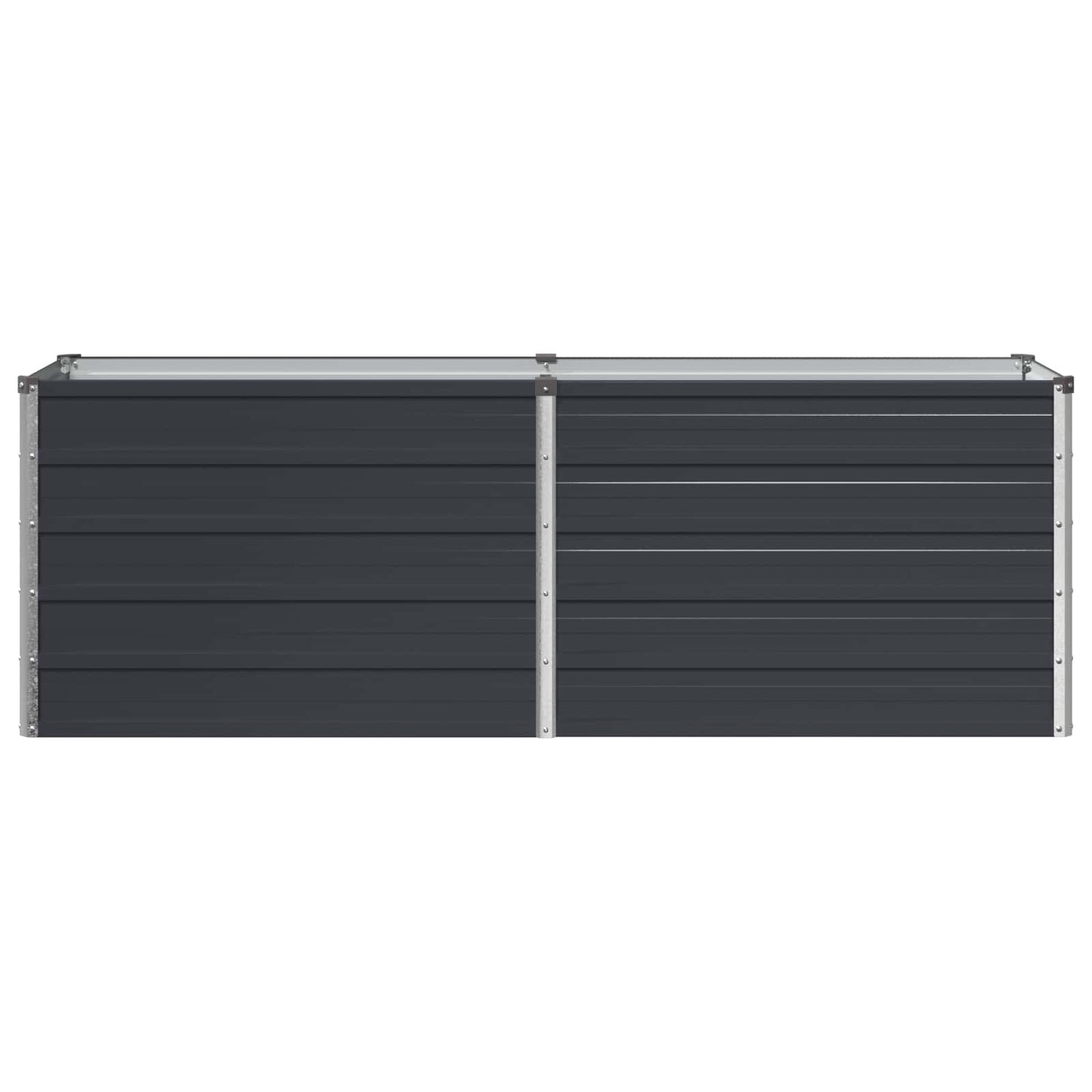 Raised Garden Bed Anthracite 160 x 40 x 55 cm cold-rolled steel