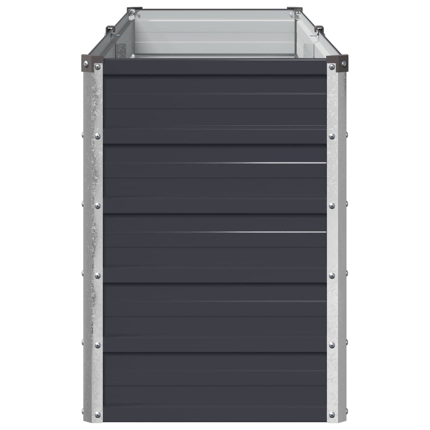 Raised Garden Bed Anthracite 160 x 40 x 55 cm cold-rolled steel