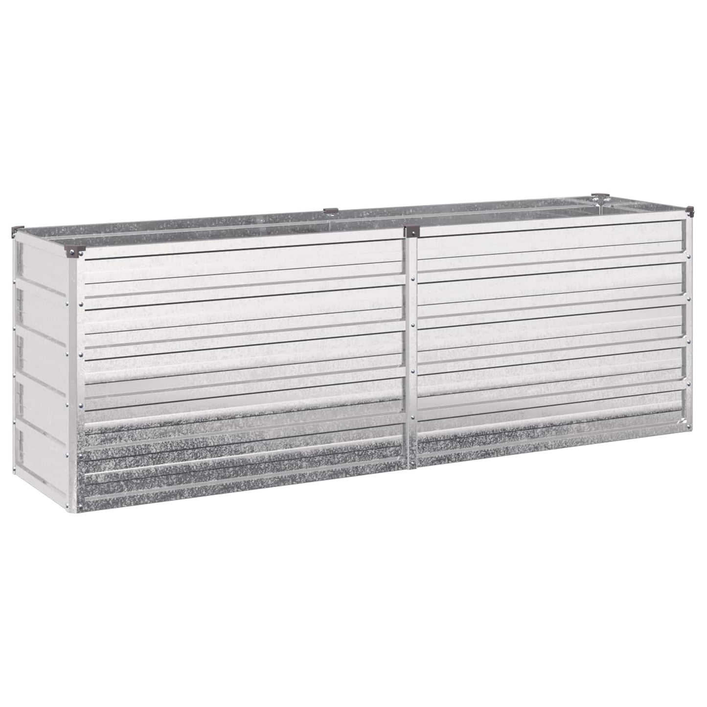 Raised Garden Bed Silver 160 x 40 x 55 cm galvanized