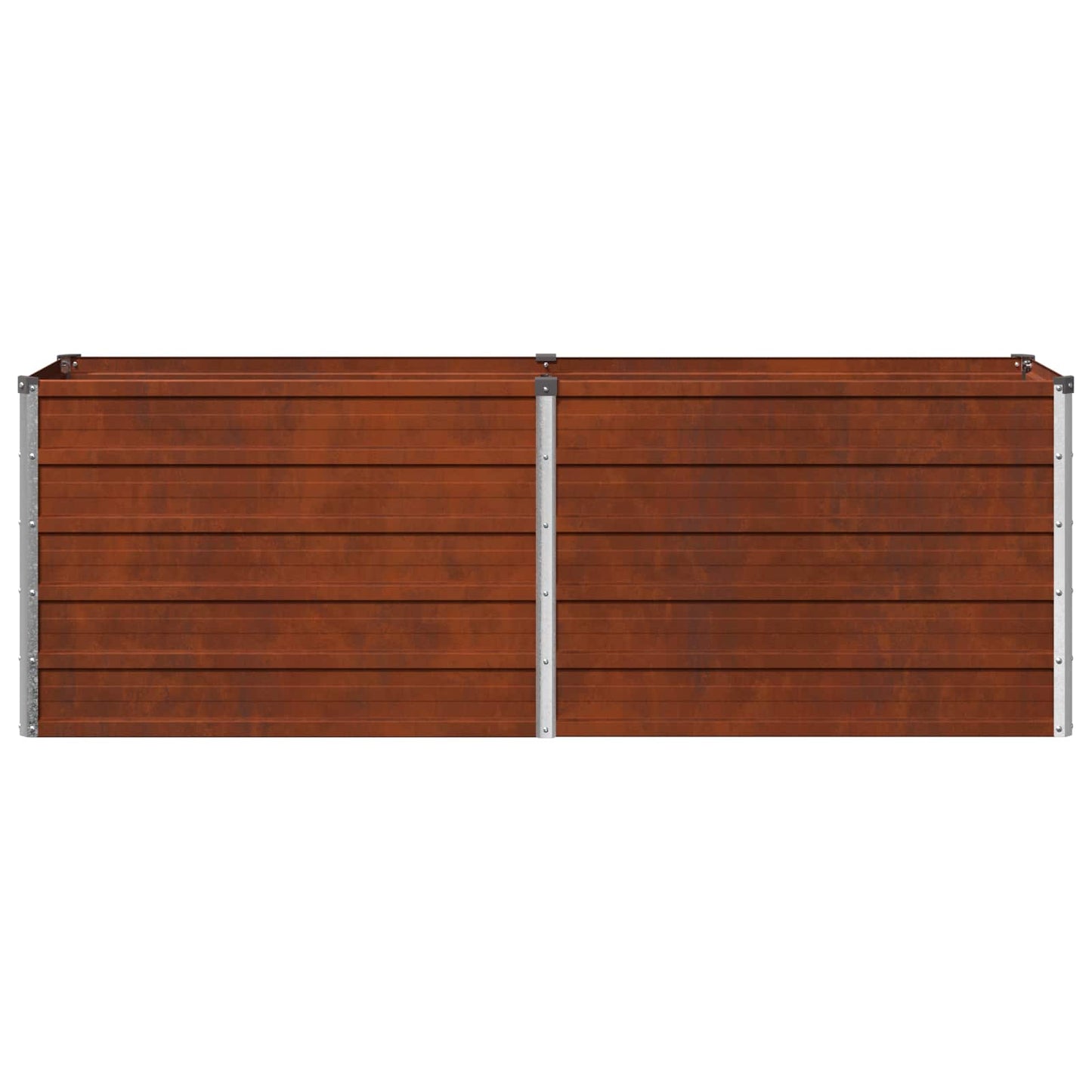 Raised Garden Bed Rusty 160 x 40 x 55 cm corton