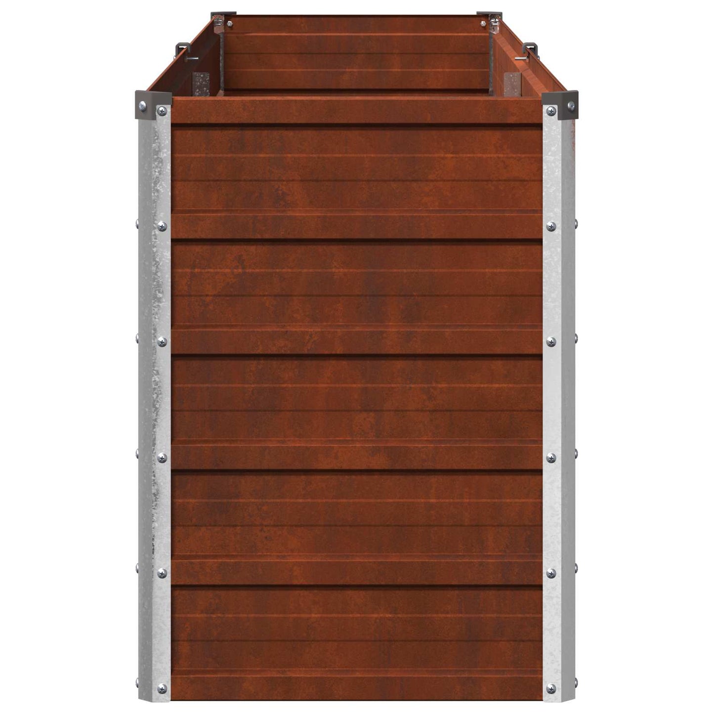 Raised Garden Bed Rusty 160 x 40 x 55 cm corton