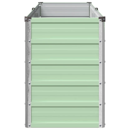 Raised Garden Bed Pastel Green 160 x 40 x 55 cm