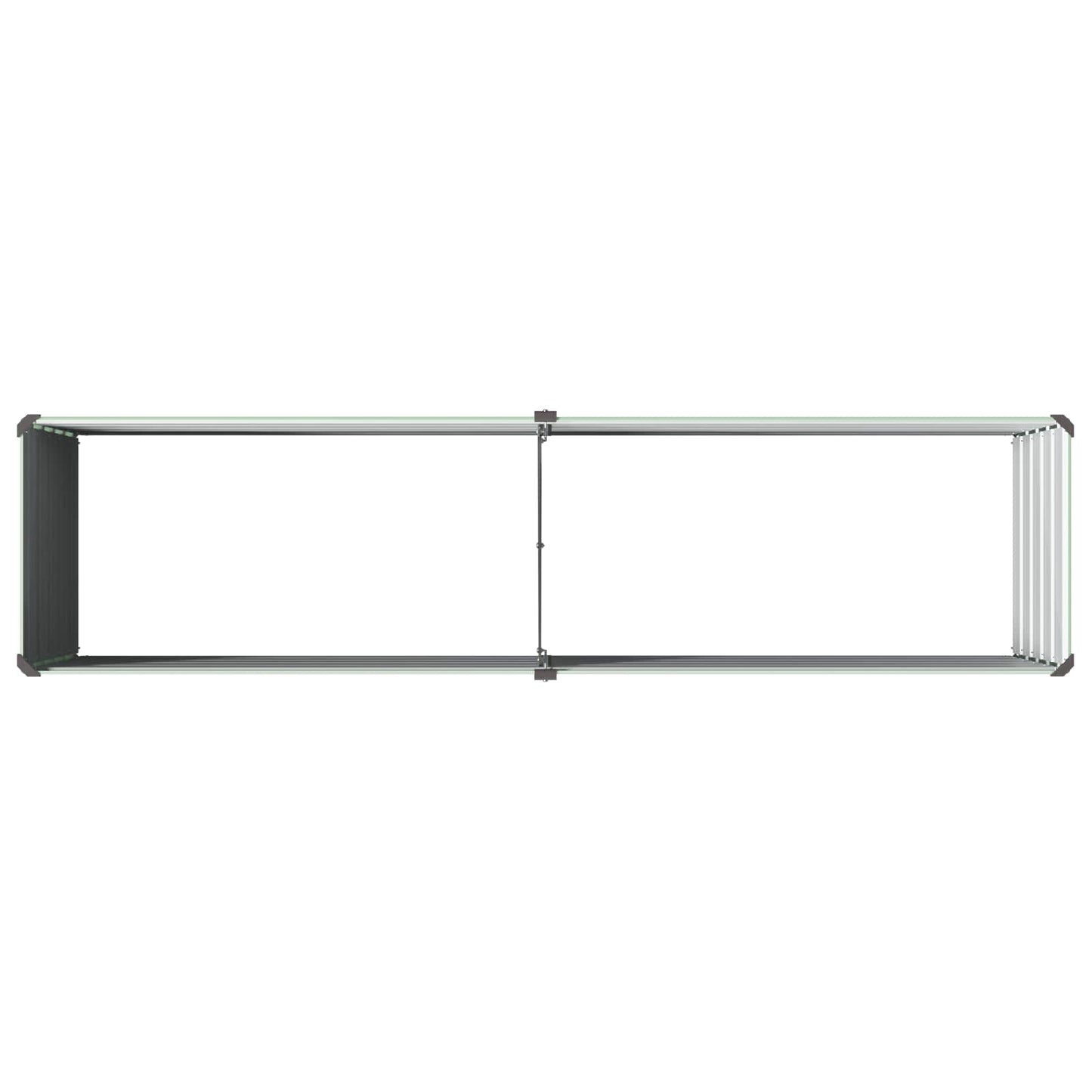 Raised Garden Bed Pastel Green 160 x 40 x 55 cm