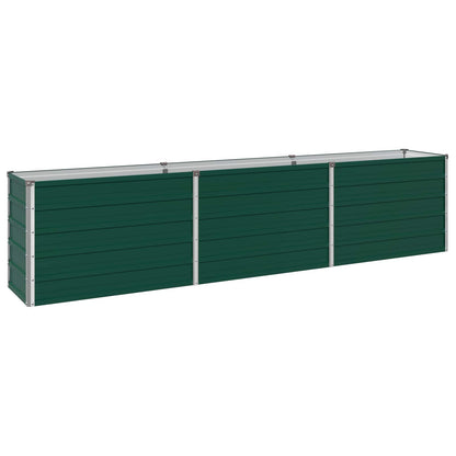Raised Garden Bed Green 240 x 40 x 55 cm cold-rolled steeel