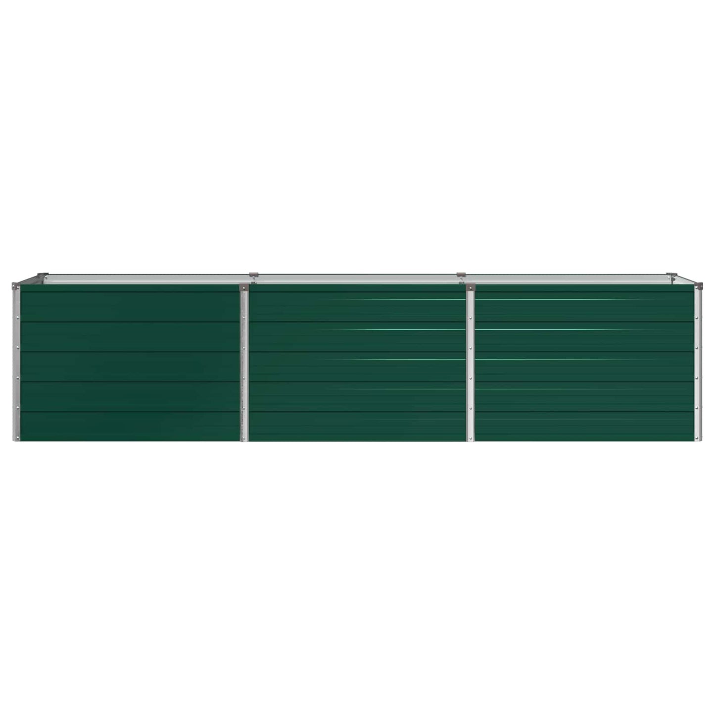 Raised Garden Bed Green 240 x 40 x 55 cm cold-rolled steeel