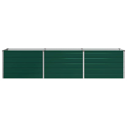 Raised Garden Bed Green 240 x 40 x 55 cm cold-rolled steeel