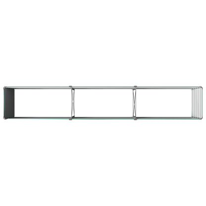 Raised Garden Bed Green 240 x 40 x 55 cm cold-rolled steeel