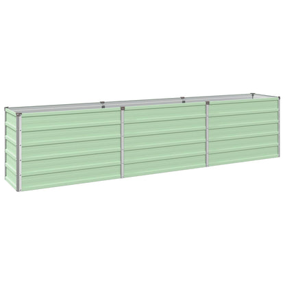 Raised Garden Bed Pastel Green 240 x 40 x 55 cm