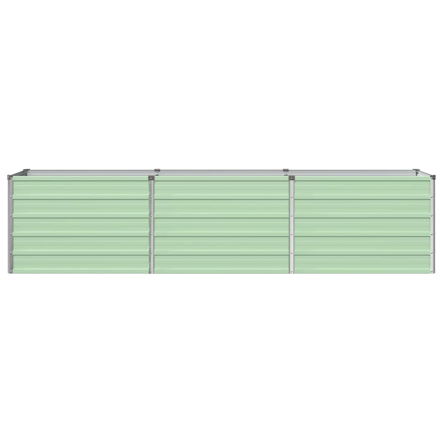 Raised Garden Bed Pastel Green 240 x 40 x 55 cm