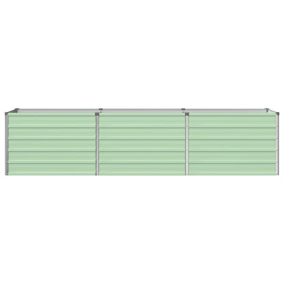 Raised Garden Bed Pastel Green 240 x 40 x 55 cm