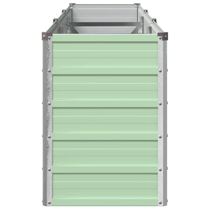 Raised Garden Bed Pastel Green 240 x 40 x 55 cm
