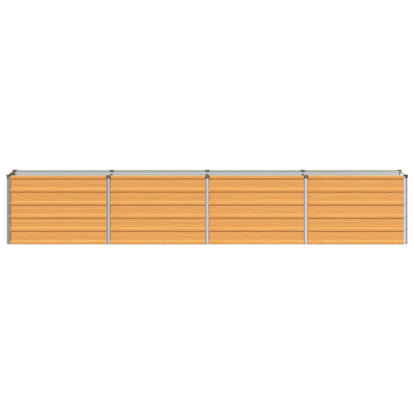 Raised Garden Bed Natural 320 x 40 x 55 cm cold-rolled steel