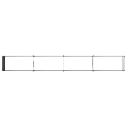 Raised Garden Bed Black 320 x 40 x 55 cm cold-rolled steel