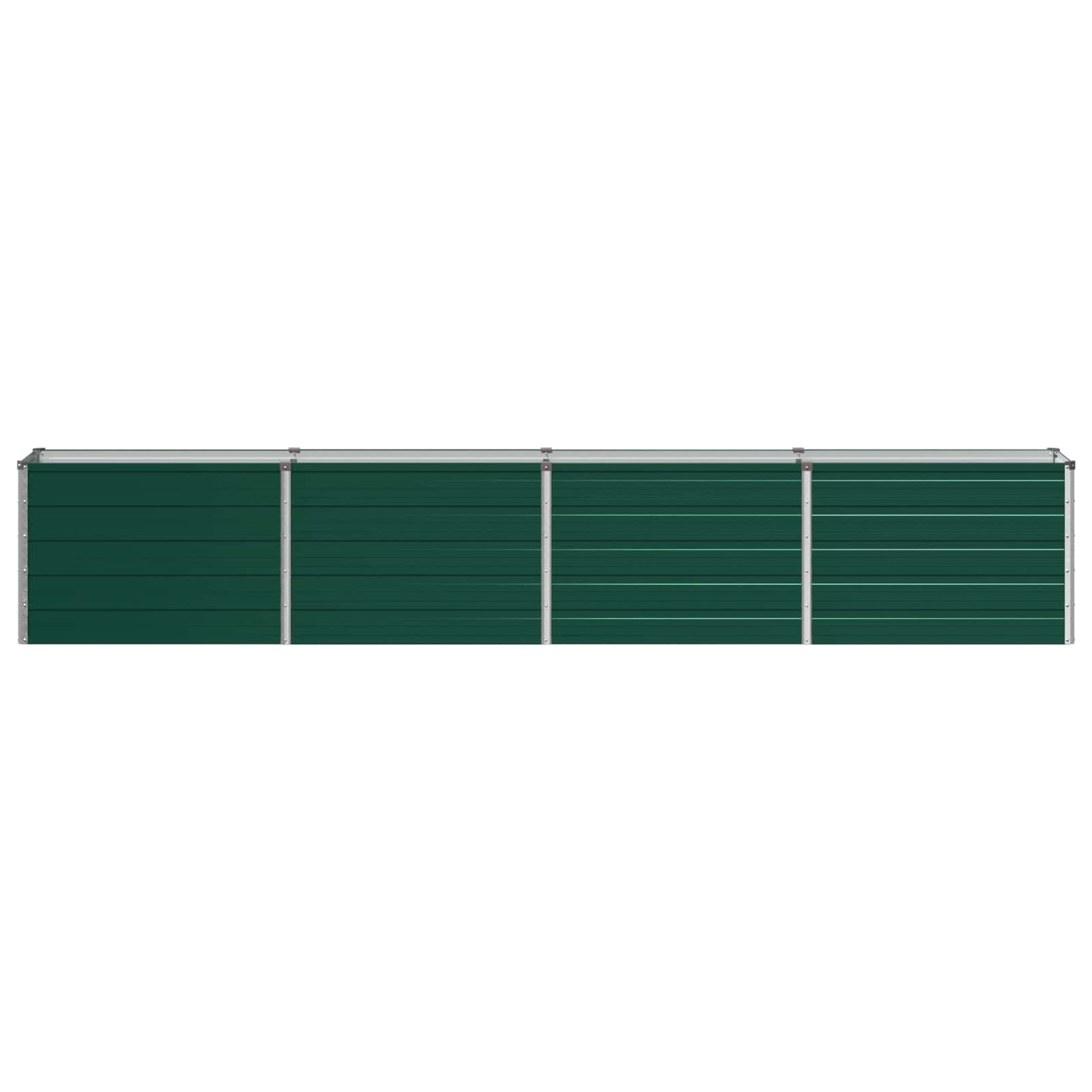 Raised Garden Bed Green 320 x 40 x 55 cm cold-rolled steeel