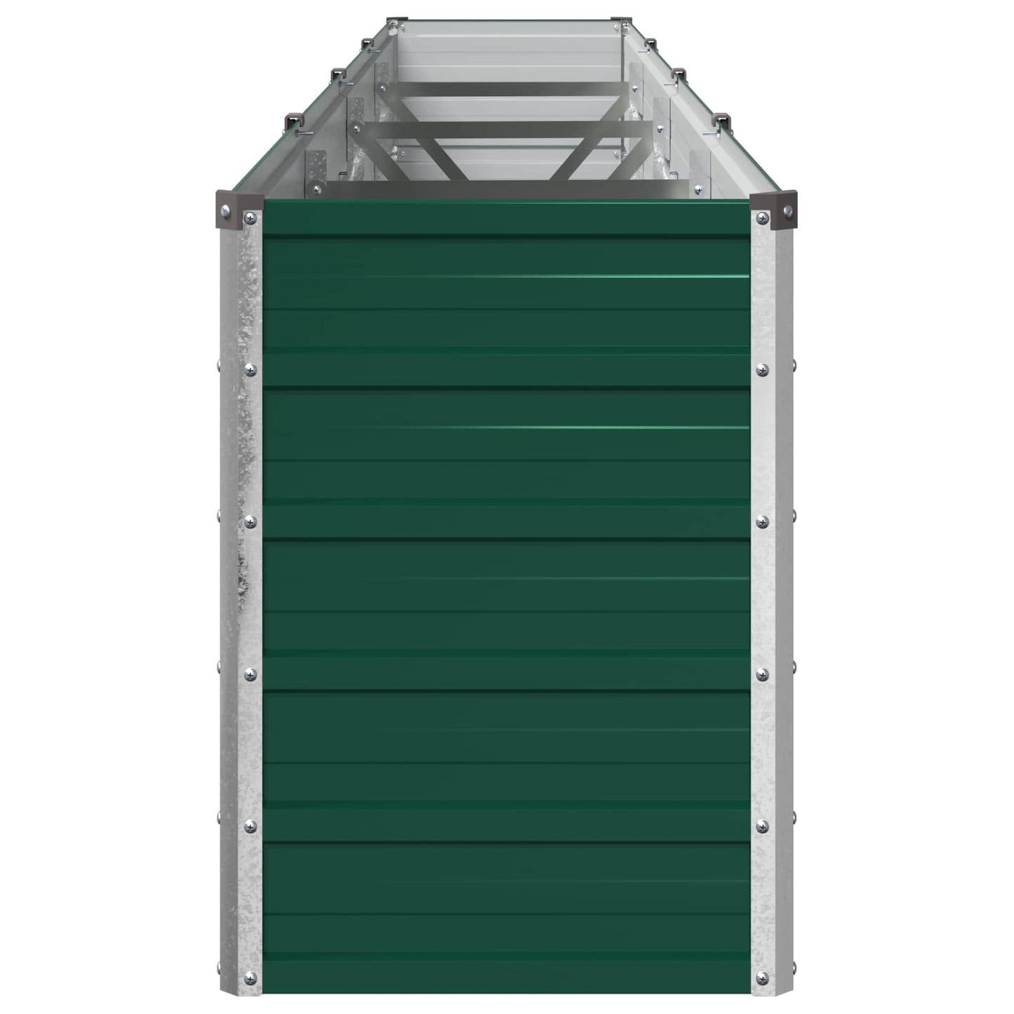 Raised Garden Bed Green 320 x 40 x 55 cm cold-rolled steeel